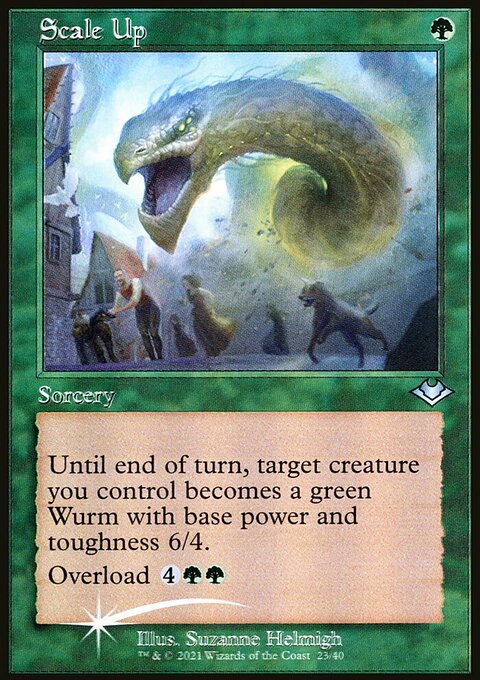 Scale Up, Modern Horizons 1 Timeshifts #23, Magic: The Gathering card