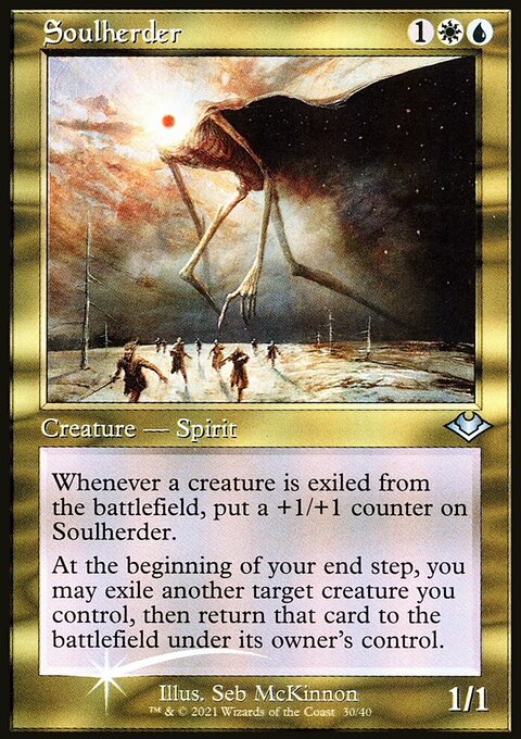Soulherder, Modern Horizons 1 Timeshifts #30, Magic: The Gathering card