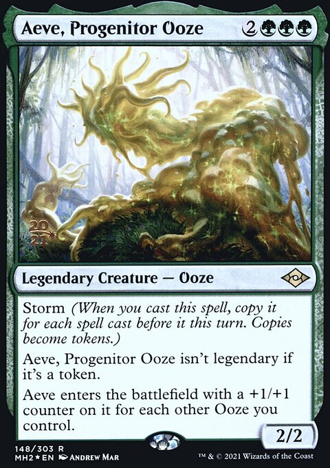 Aeve, Progenitor Ooze, Modern Horizons 2 Promos #148s, Magic: The Gathering card