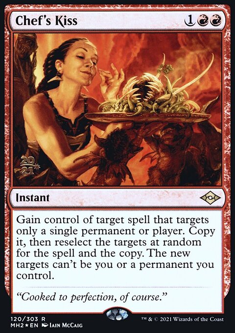 Chef's Kiss, Modern Horizons 2 Promos #120s, Magic: The Gathering card