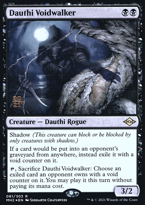 Dauthi Voidwalker, Modern Horizons 2 Promos #81s, Magic: The Gathering card