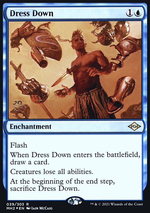 Dress Down, Modern Horizons 2 Promos #39s, Magic: The Gathering card