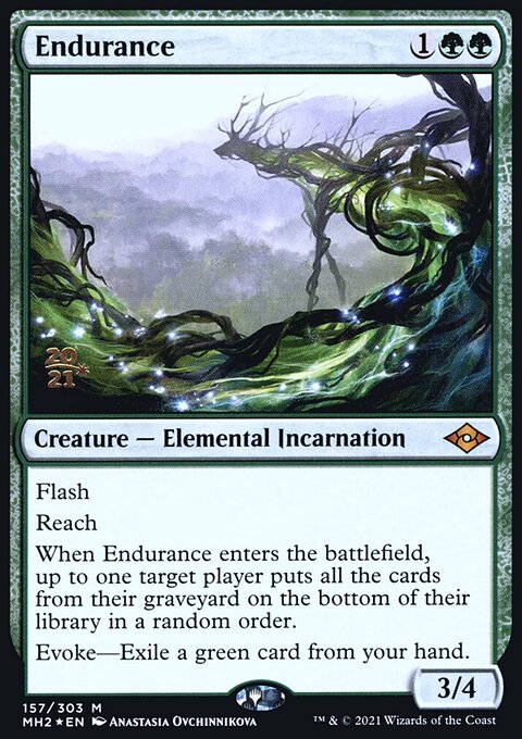 Endurance, Modern Horizons 2 Promos #157s, Magic: The Gathering card