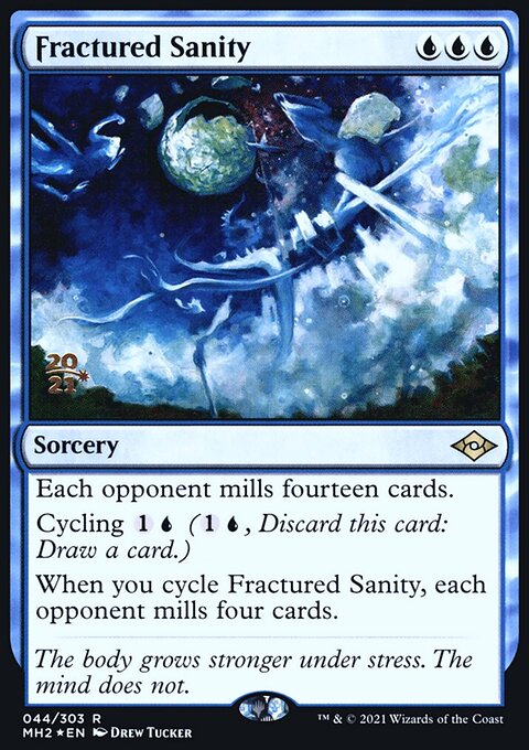 Fractured Sanity, Modern Horizons 2 Promos #44s, Magic: The Gathering card