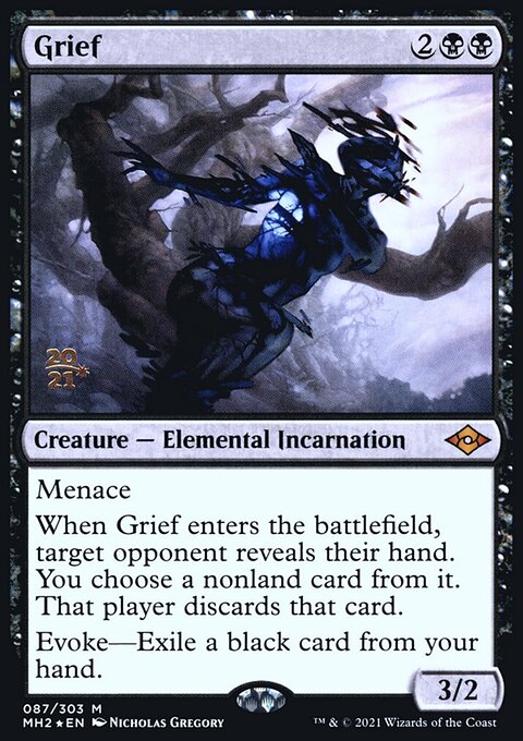 Grief, Modern Horizons 2 Promos #87s, Magic: The Gathering card