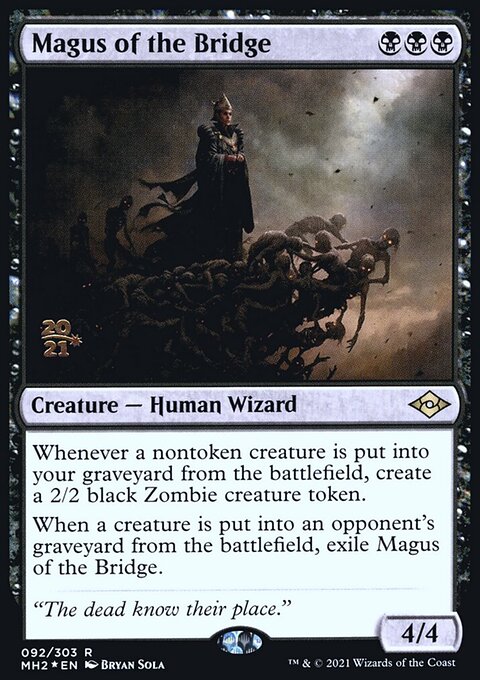 Magus of the Bridge, Modern Horizons 2 Promos #92s, Magic: The Gathering card