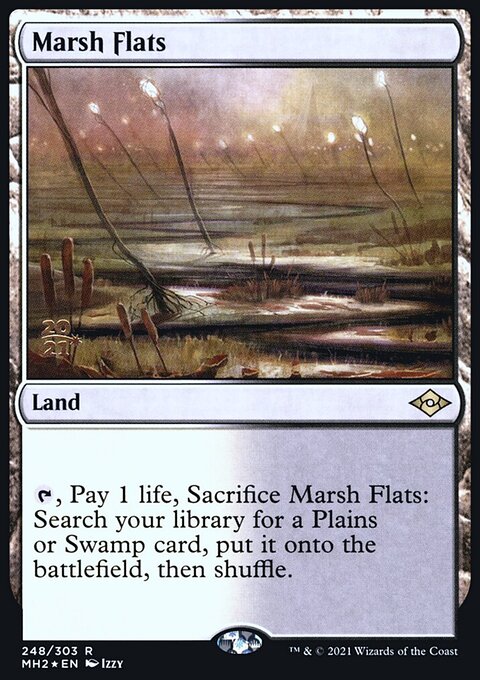 Marsh Flats, Modern Horizons 2 Promos #248s, Magic: The Gathering card
