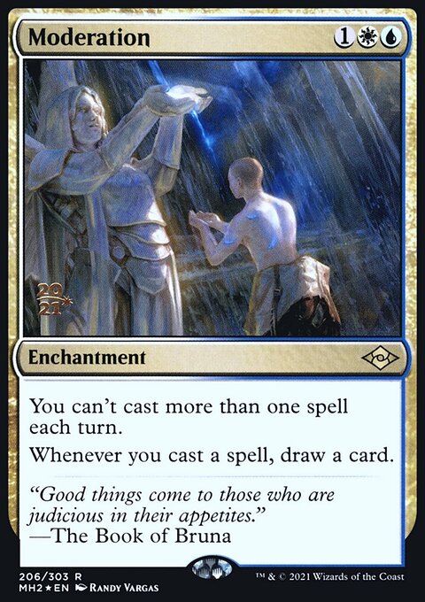 Moderation, Modern Horizons 2 Promos #206s, Magic: The Gathering card