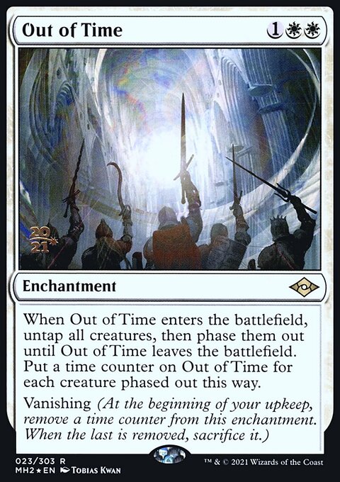 Out of Time, Modern Horizons 2 Promos #23s, Magic: The Gathering card