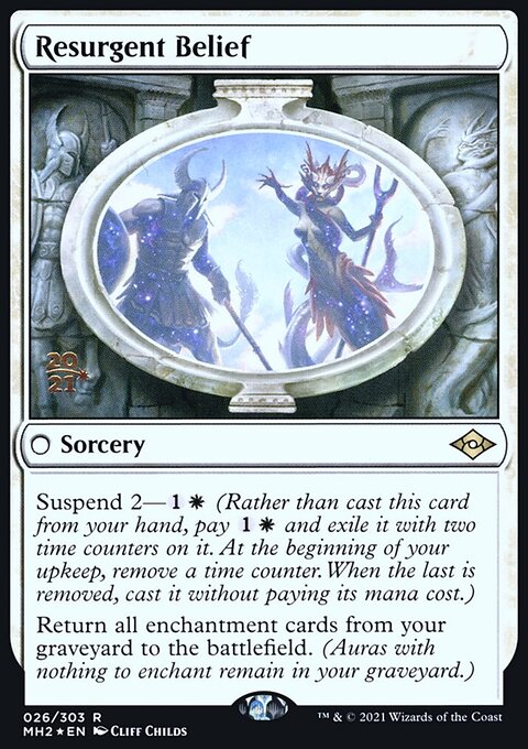 Resurgent Belief, Modern Horizons 2 Promos #26s, Magic: The Gathering card
