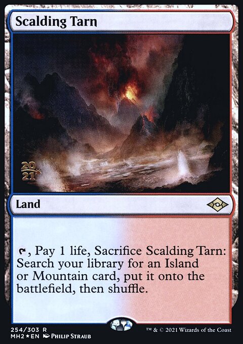 Scalding Tarn, Modern Horizons 2 Promos #254s, Magic: The Gathering card