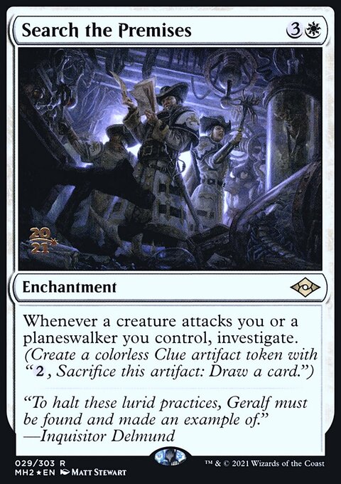 Search the Premises, Modern Horizons 2 Promos #29s, Magic: The Gathering card