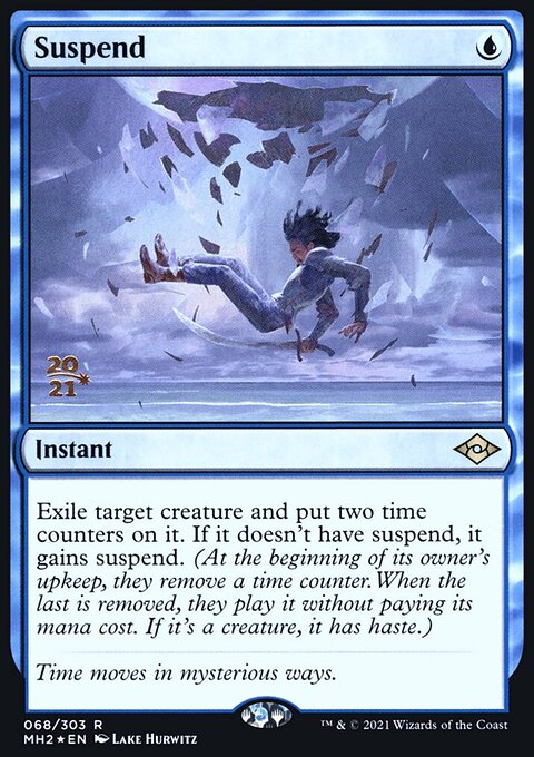 Suspend, Modern Horizons 2 Promos #68s, Magic: The Gathering card
