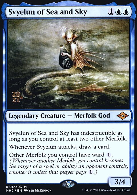 Svyelun of Sea and Sky, Modern Horizons 2 Promos #69s, Magic: The Gathering card