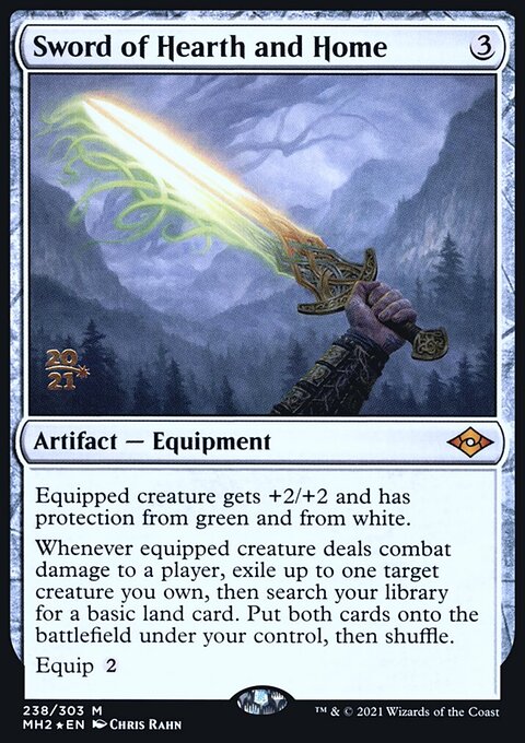 Sword of Hearth and Home, Modern Horizons 2 Promos #238s, Magic: The Gathering card