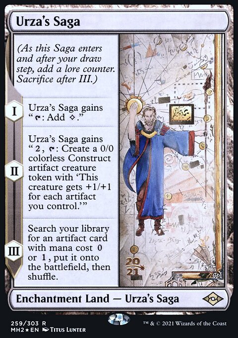 Urza's Saga, Modern Horizons 2 Promos #259s, Magic: The Gathering card