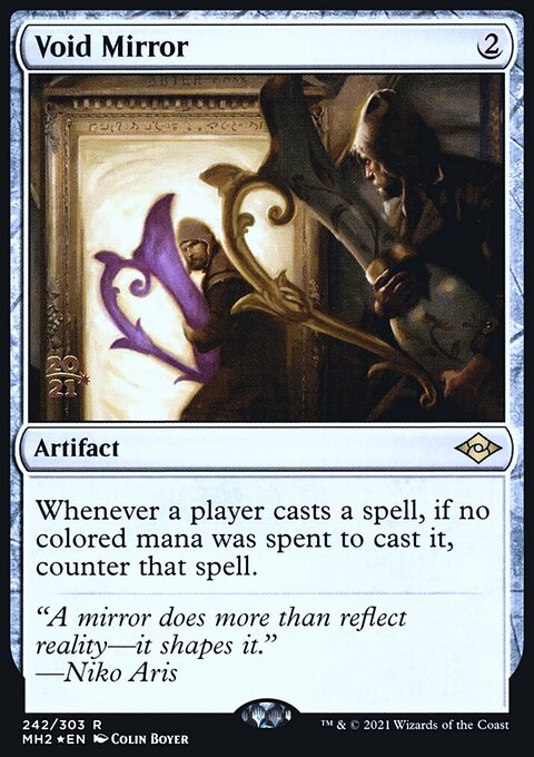 Void Mirror, Modern Horizons 2 Promos #242s, Magic: The Gathering card