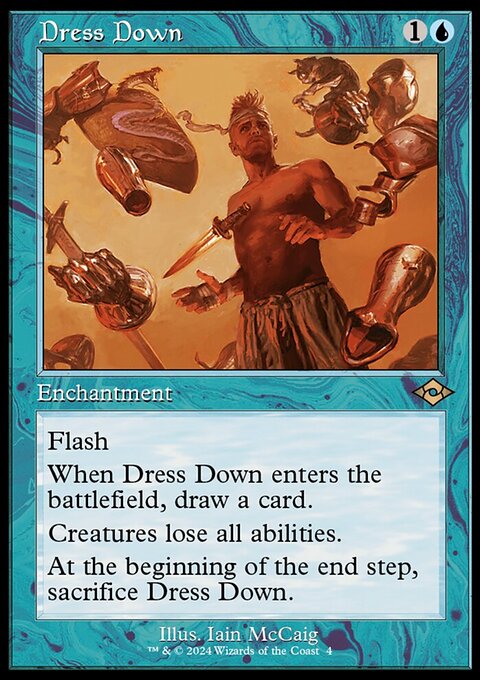 Dress Down, Modern Horizons 2 Timeshifts #4, Magic: The Gathering card