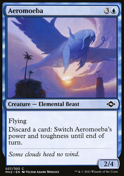 Aeromoeba, Modern Horizons 2 #37, Magic: The Gathering card
