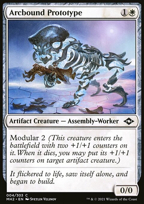 Arcbound Prototype, Modern Horizons 2 #4, Magic: The Gathering card