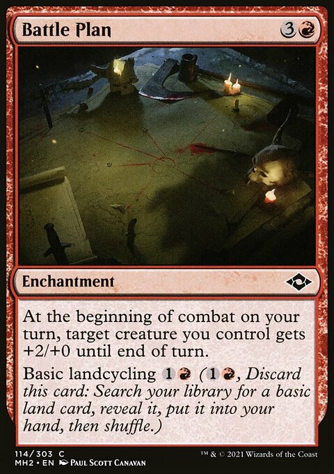 Battle Plan, Modern Horizons 2 #114, Magic: The Gathering card