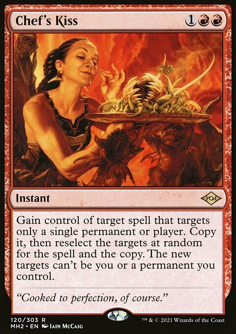 Chef's Kiss, Modern Horizons 2 #120, Magic: The Gathering card