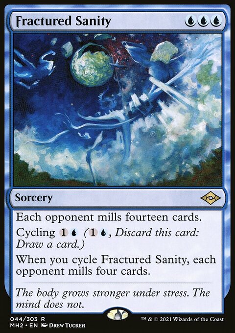 Fractured Sanity, Modern Horizons 2 #44, Magic: The Gathering card