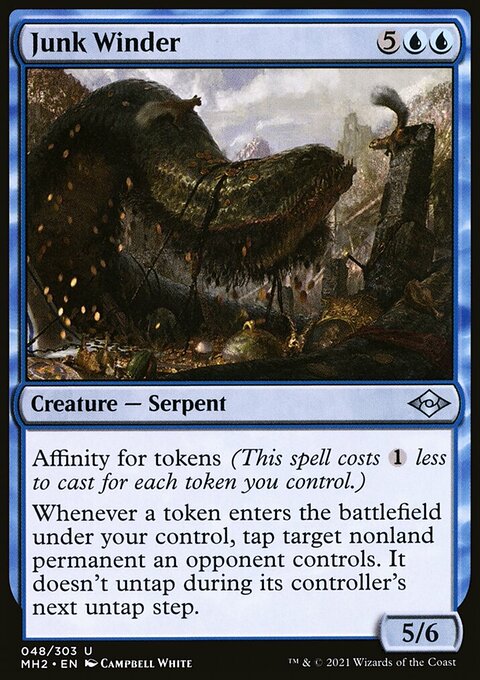 Junk Winder, Modern Horizons 2 #48, Magic: The Gathering card