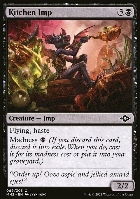 Kitchen Imp, Modern Horizons 2 #89, Magic: The Gathering card
