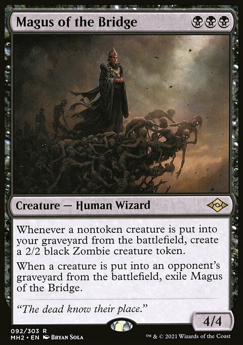 Magus of the Bridge, Modern Horizons 2 #92, Magic: The Gathering card