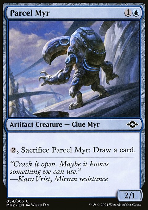Parcel Myr, Modern Horizons 2 #54, Magic: The Gathering card