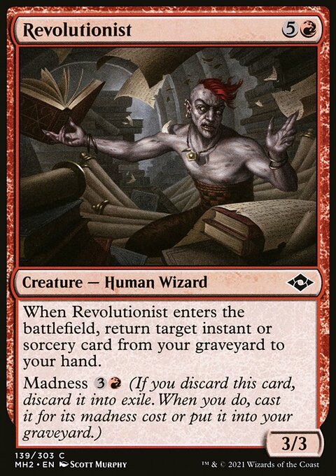 Revolutionist, Modern Horizons 2 #139, Magic: The Gathering card