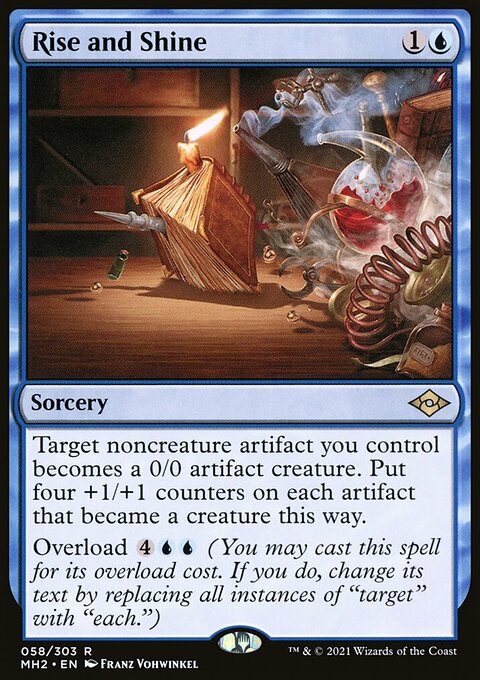 Rise and Shine, Modern Horizons 2 #58, Magic: The Gathering card