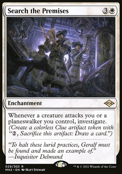 Search the Premises, Modern Horizons 2 #29, Magic: The Gathering card