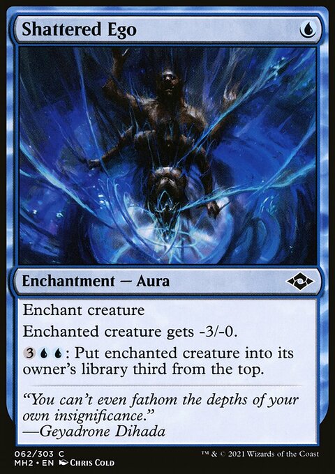Shattered Ego, Modern Horizons 2 #62, Magic: The Gathering card