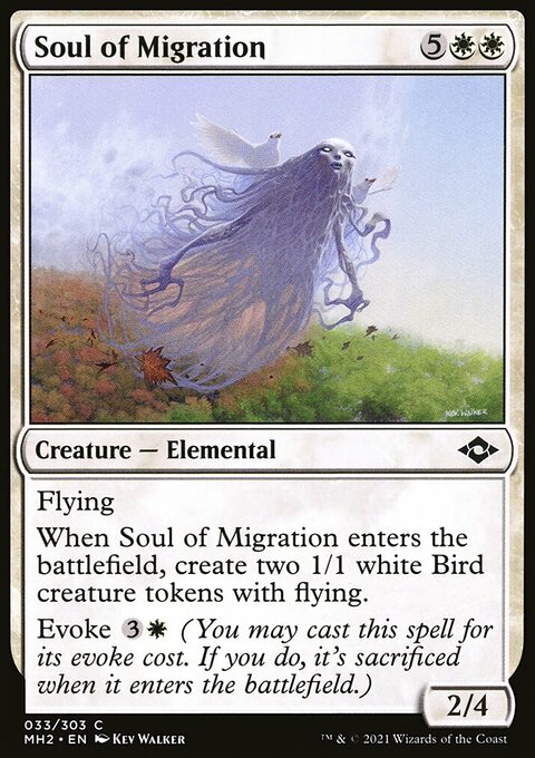 Soul of Migration, Modern Horizons 2 #33, Magic: The Gathering card