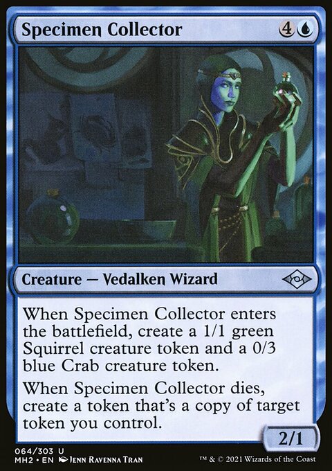 Specimen Collector, Modern Horizons 2 #64, Magic: The Gathering card