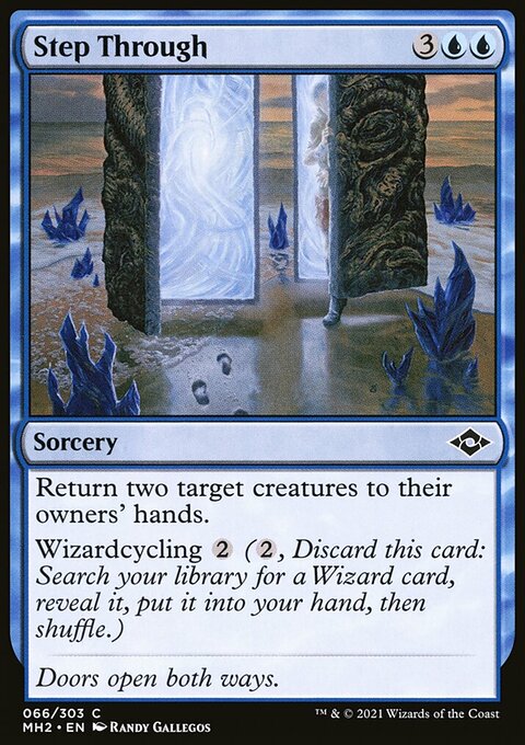 Step Through, Modern Horizons 2 #66, Magic: The Gathering card