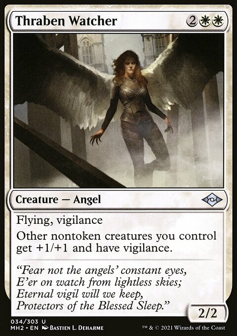 Thraben Watcher, Modern Horizons 2 #34, Magic: The Gathering card
