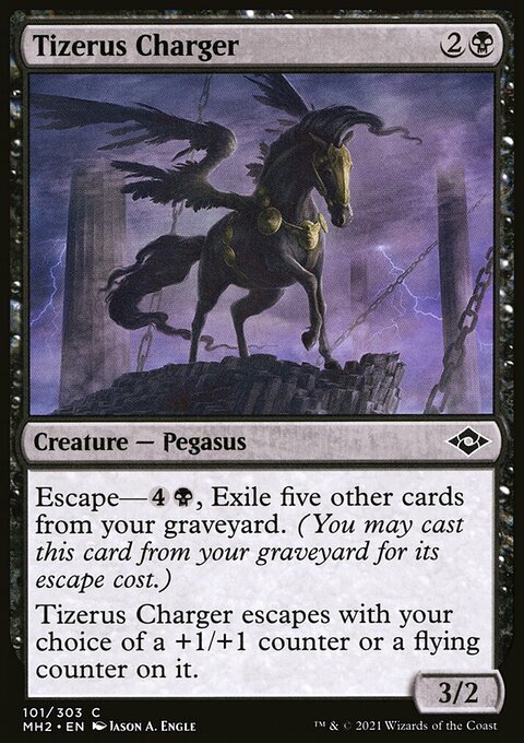 Tizerus Charger, Modern Horizons 2 #101, Magic: The Gathering card