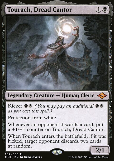 Tourach, Dread Cantor, Modern Horizons 2 #102, Magic: The Gathering card