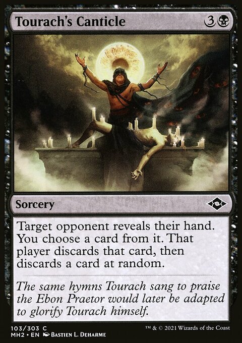 Tourach's Canticle, Modern Horizons 2 #103, Magic: The Gathering card