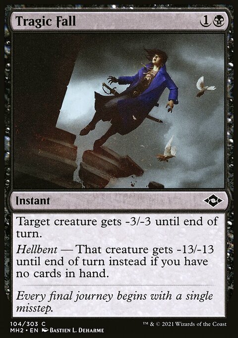 Tragic Fall, Modern Horizons 2 #104, Magic: The Gathering card