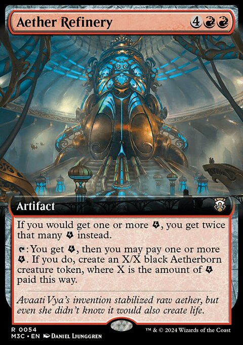 Aether Refinery, Modern Horizons 3 Commander #54, Magic: The Gathering card