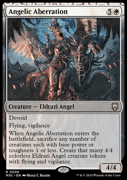 Angelic Aberration, Modern Horizons 3 Commander #39, Magic: The Gathering card