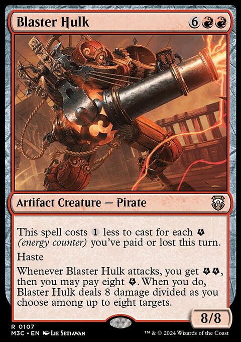 Blaster Hulk, Modern Horizons 3 Commander #107, Magic: The Gathering card