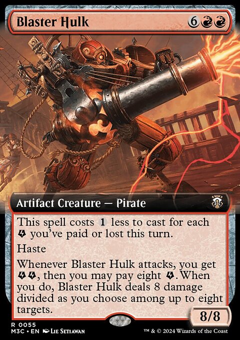 Blaster Hulk, Modern Horizons 3 Commander #55, Magic: The Gathering card