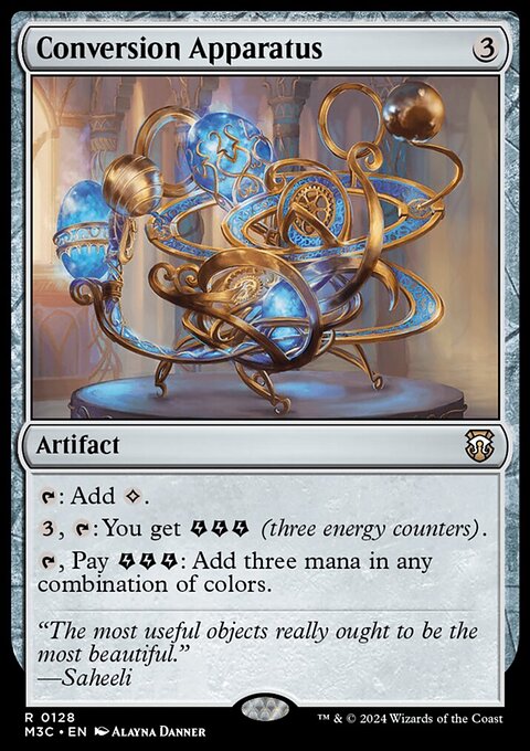 Conversion Apparatus, Modern Horizons 3 Commander #128, Magic: The Gathering card