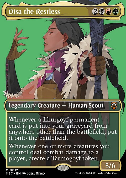 Disa the Restless, Modern Horizons 3 Commander #12, Magic: The Gathering card