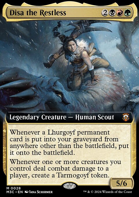 Disa the Restless, Modern Horizons 3 Commander #28, Magic: The Gathering card